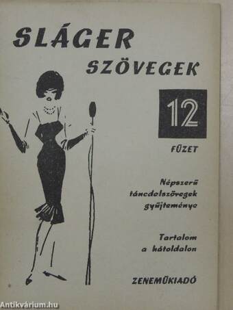 Slágerszövegek 12.