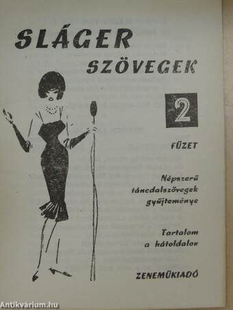 Slágerszövegek 2.