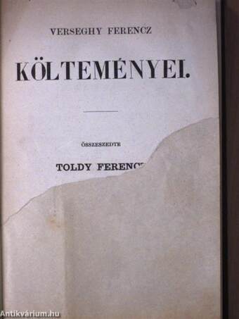 Verseghy Ferencz költeményei