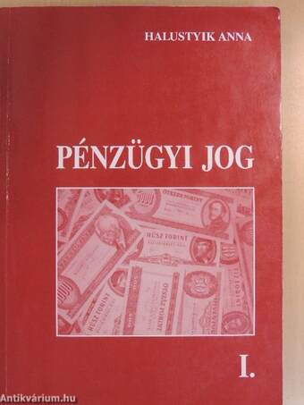 Pénzügyi jog I.