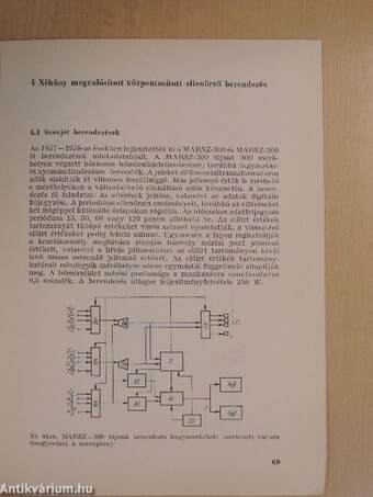 Technológiai folyamatok központi ellenőrzése