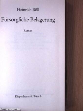 Fürsorgliche Belagerung