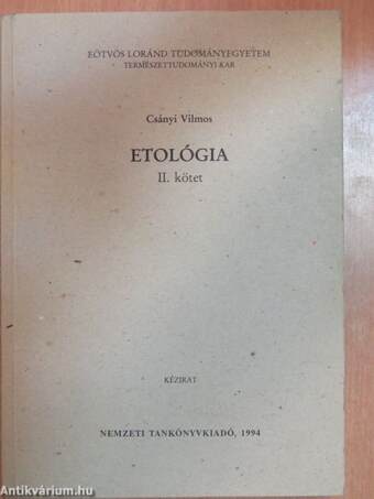 Etológia II.