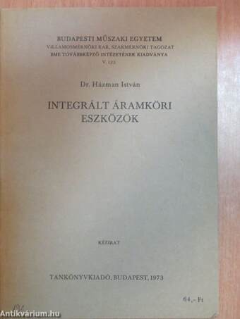 Integrált áramköri eszközök