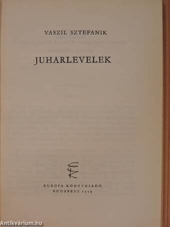 Juharlevelek