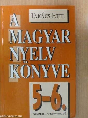 A magyar nyelv könyve 5-6.