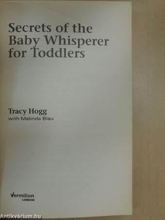 Secrets of the Baby Whisperer for Toddlers