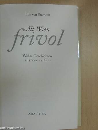 Alt Wien frivol