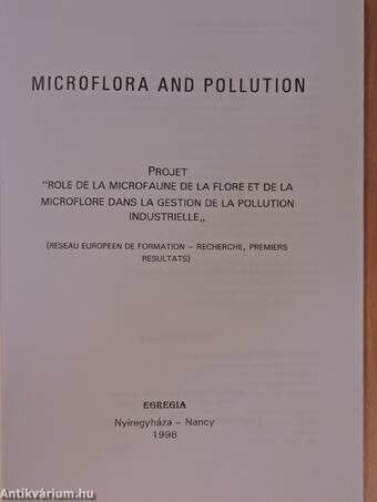 Microflora and Pollution