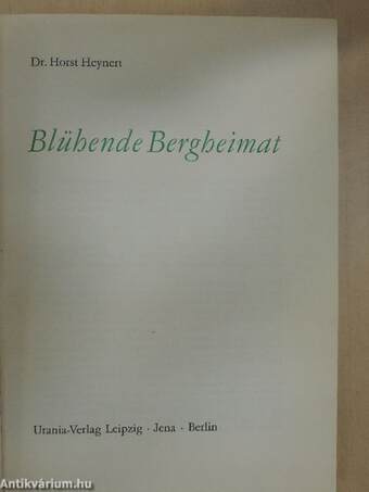 Blühende Bergheimat