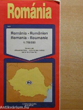 Románia (térkép)