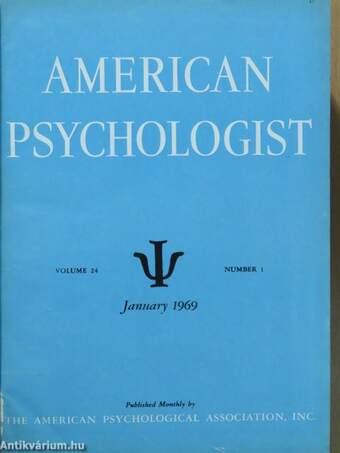 American Psychologist January-December 1969