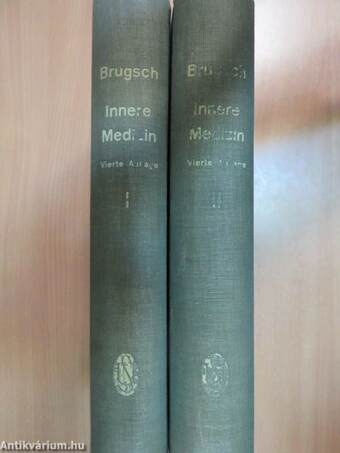 Lehrbuch der inneren Medizin in zwei Bänden I-II.