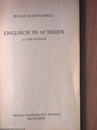 Englisch in 30 Tagen