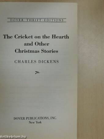 The Cricket on the Hearth and Other Christmas Stories