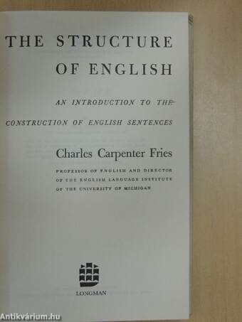 The Structure of English