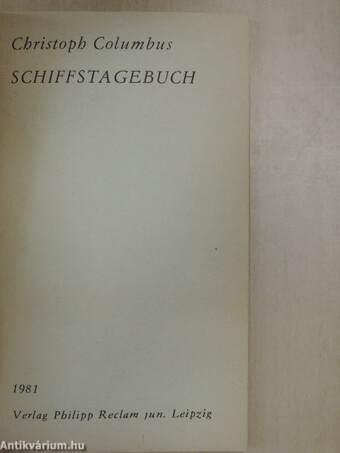 Schiffstagebuch