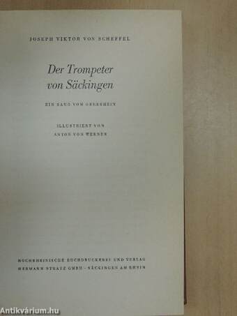 Der Trompeter von Säckingen