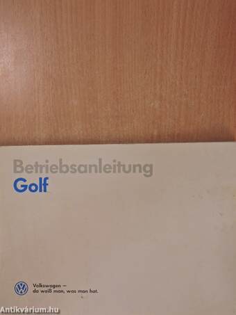 Betriebsanleitung - Golf