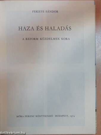 Haza és haladás