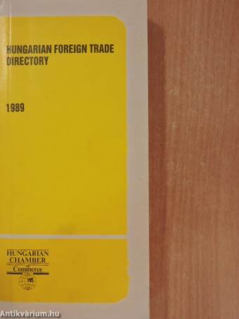 Hungarian Foreign Trade Directory 1989