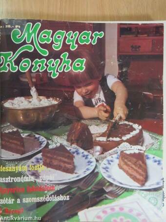 Magyar Konyha 1977-79. (vegyes számok) (10 db)