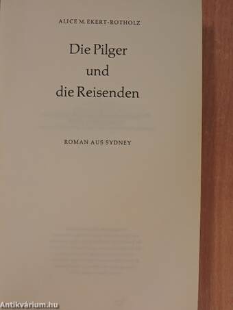 Die Pilger und die Reisenden