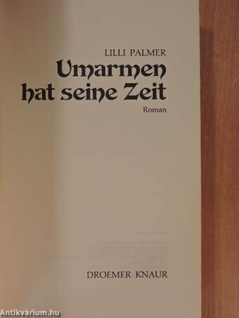 Umarmen hat seine Zeit