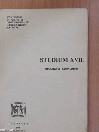 Studium XVII.