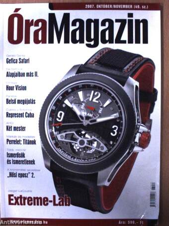 Óra Magazin 2007. október-november