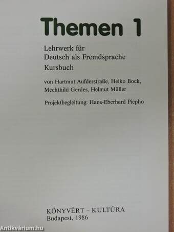 Themen 1 - Kursbuch