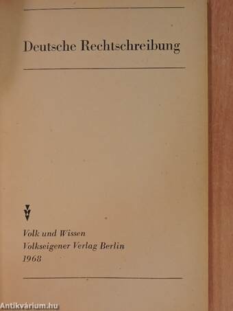 Deutsche Rechtschreibung