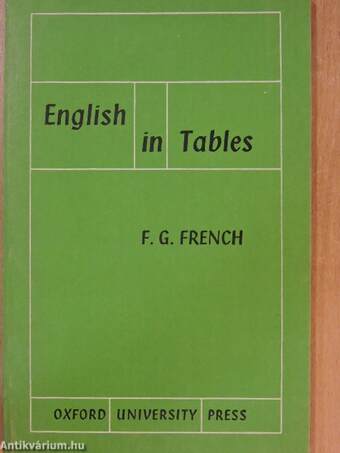 English in Tables