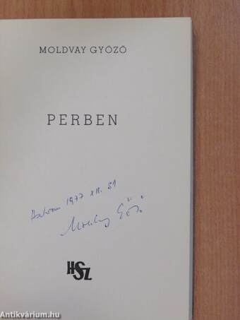 Perben (dedikált példány)