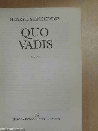 Quo vadis