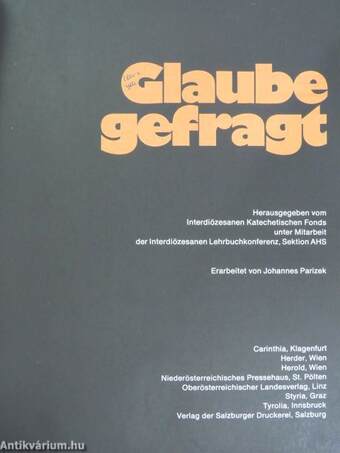 Glaube gefragt