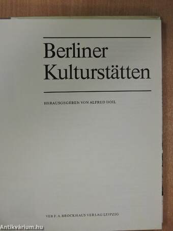 Berliner Kulturstätten