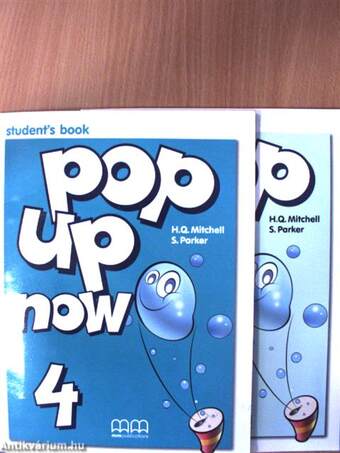 Pop Up Now 4 - Student's Book/Workbook - 3 db CD-vel