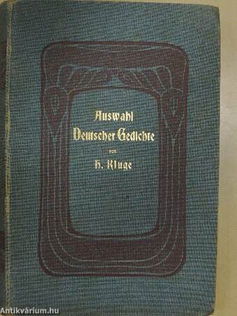 Auswahl Deutscher Gedichte (gótbetűs)