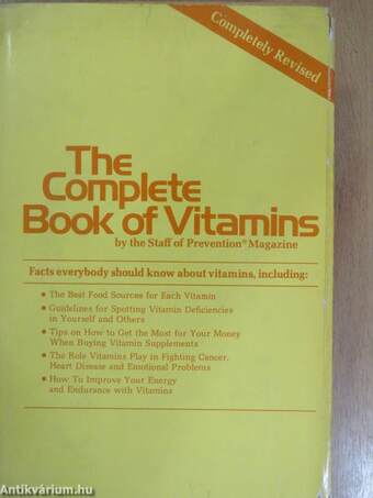 The Complete Book of Vitamins