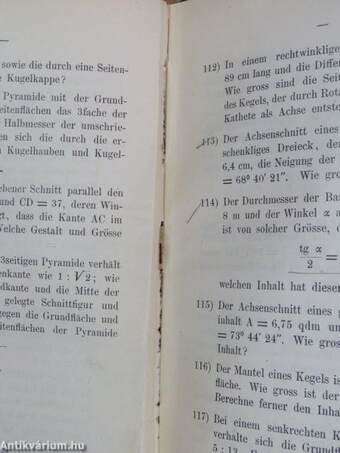 Stereometrische Aufgaben aus den Reifeprüfungen der Gymnasial-Abiturienten