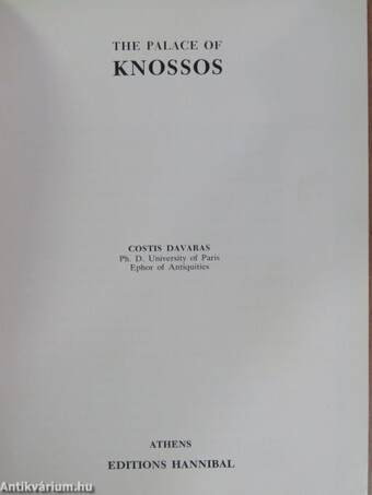 The Palace of Knossos