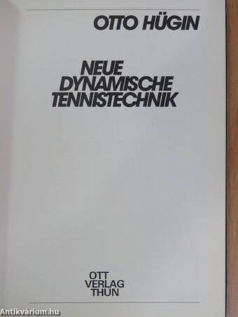 Neue dynamische Tennistechnik