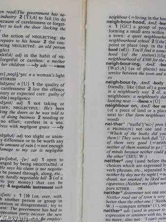 Longman Dictionary of Contemporary English