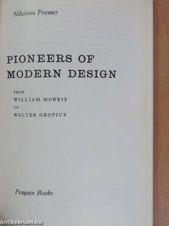 Pioneers of Modern Design