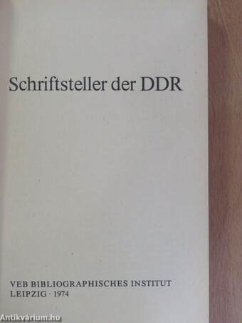 Schriftsteller der DDR