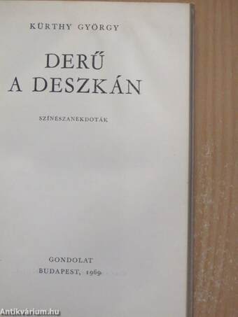 Derű a deszkán