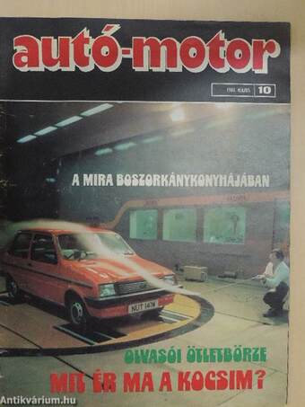 Autó-Motor 1981. május