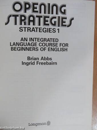 Opening Strategies - Students' Book