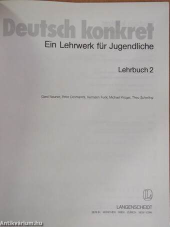 Deutsch konkret - Lehrbuch 2.